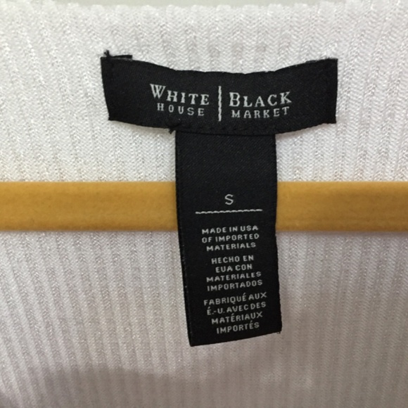White House Black Market White Tank Top - Picture 6 of 15